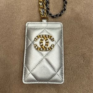 Chanel Card Holder on Chain (2020)